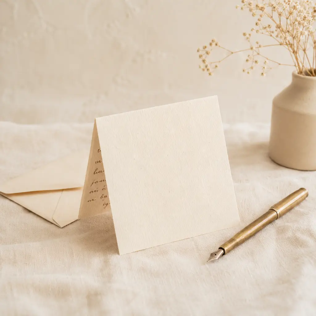 Hand-written gift card
